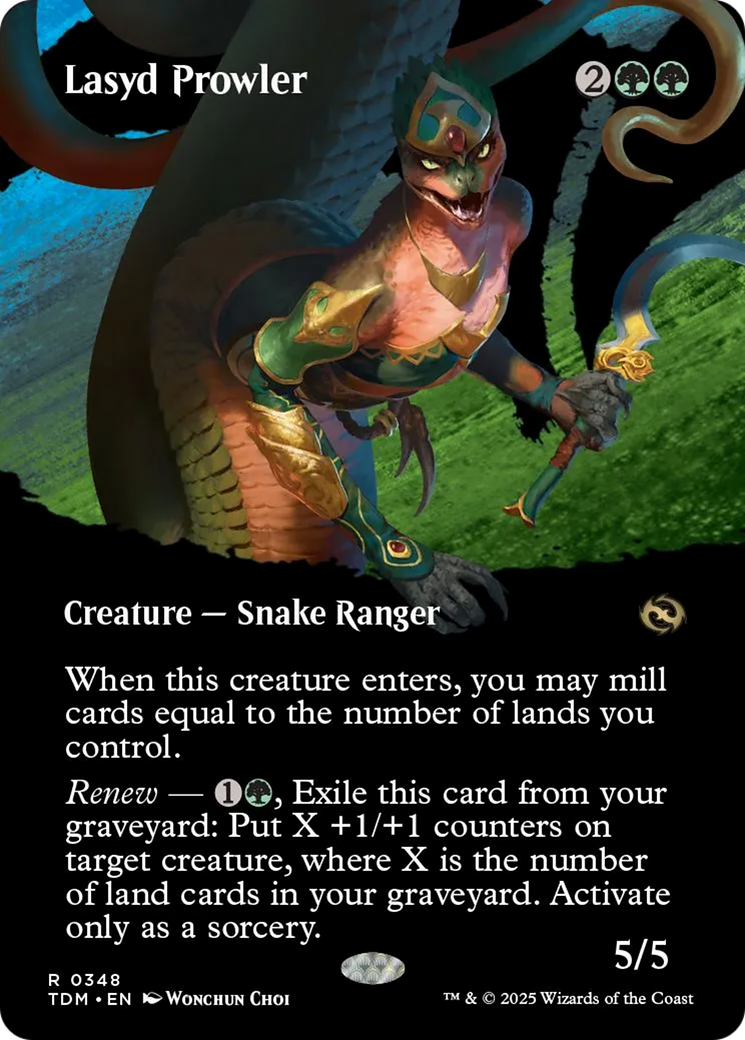 Lasyd Prowler (Borderless) [Tarkir: Dragonstorm] | The CG Realm