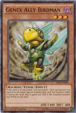 Genex Ally Birdman (SDSE-EN020) - Structure Deck: Synchron Extreme 1st Edition