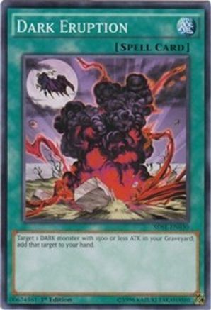 Dark Eruption (SDSE-EN030) - Structure Deck: Synchron Extreme 1st Edition