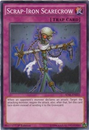 Scrap-Iron Scarecrow (SDSE-EN035) - Structure Deck: Synchron Extreme 1st Edition