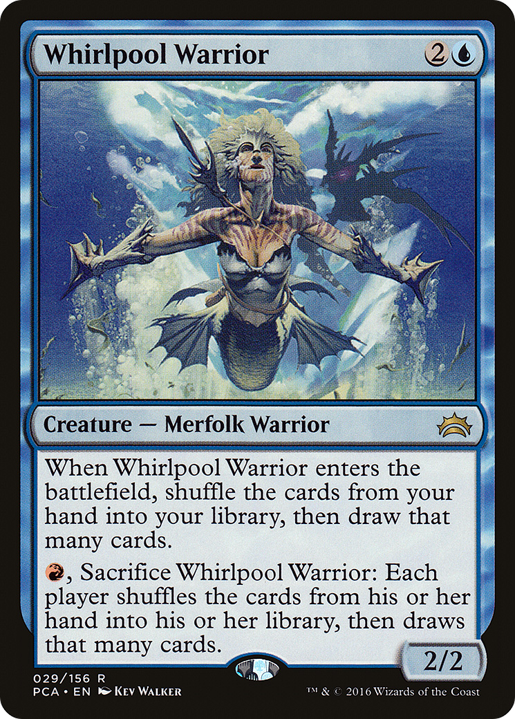 Whirlpool Warrior (PCA-029) - Planechase Anthology
