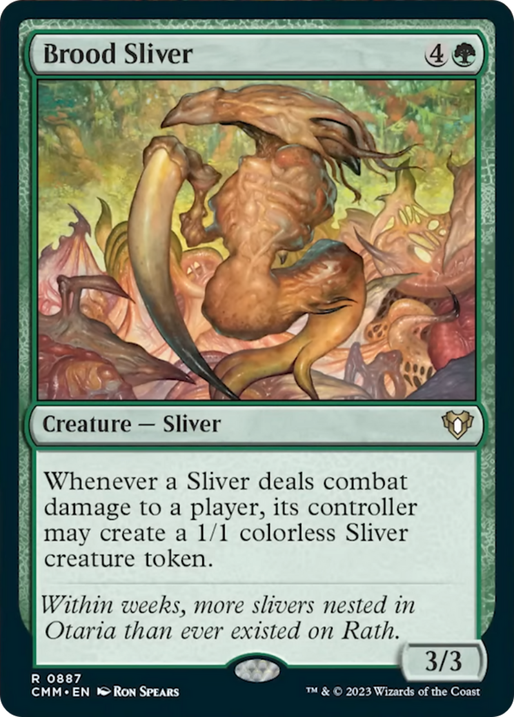 Brood Sliver [Commander Masters] | The CG Realm