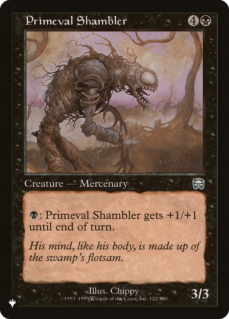 Primeval Shambler [The List] | The CG Realm