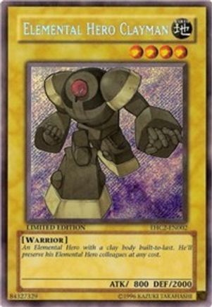 Elemental HERO Clayman (EHC2-EN002) - Elemental Hero Collection 2 Limited