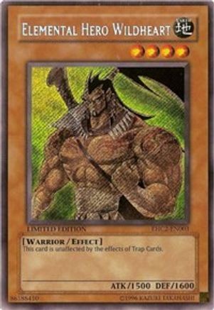 Elemental HERO Wildheart (EHC2-EN003) - Elemental Hero Collection 2 Limited