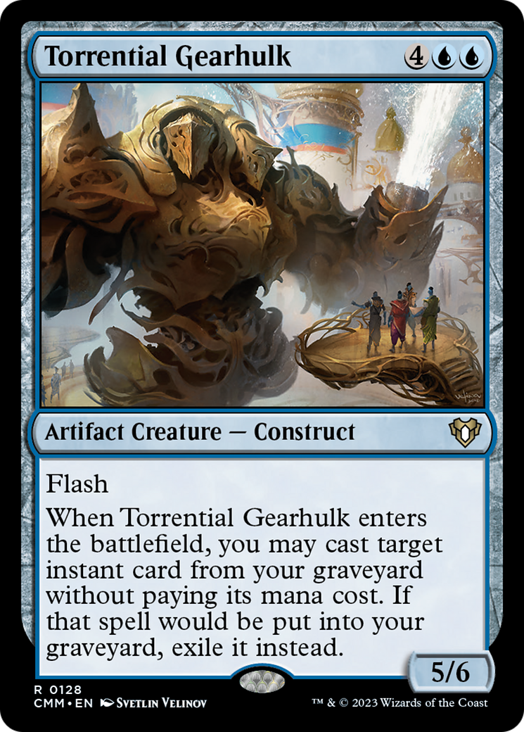 Torrential Gearhulk [Commander Masters] | The CG Realm