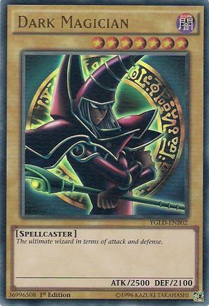 Dark Magician (B) (YGLD-ENB02) - King of Games: Yugi's Legendary Decks Unlimited
