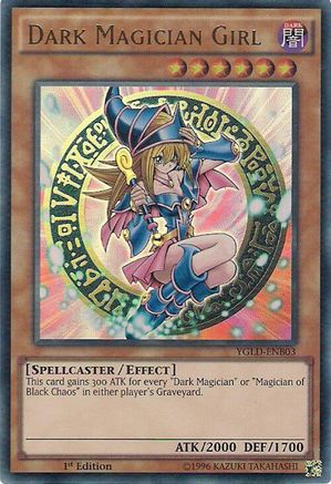 Dark Magician Girl (B) (YGLD-ENB03) - King of Games: Yugi's Legendary Decks Unlimited