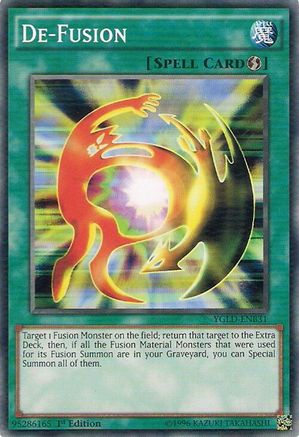 De-Fusion (YGLD-ENB31) - King of Games: Yugi's Legendary Decks Unlimited