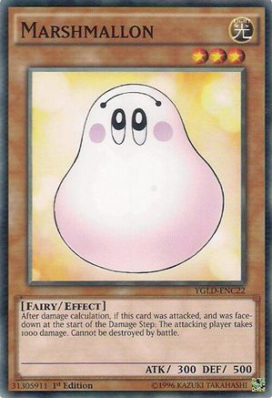 Marshmallon (YGLD-ENC22) - King of Games: Yugi's Legendary Decks Unlimited