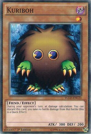 Kuriboh (C) (YGLD-ENC23) - King of Games: Yugi's Legendary Decks Unlimited