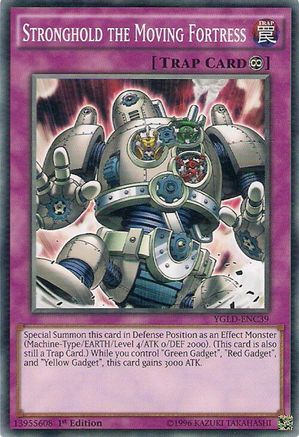 Stronghold the Moving Fortress (YGLD-ENC39) - King of Games: Yugi's Legendary Decks Unlimited