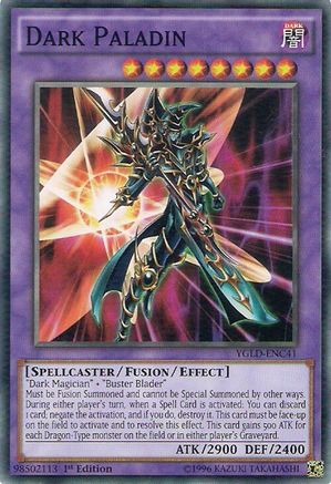 Dark Paladin (YGLD-ENC41) - King of Games: Yugi's Legendary Decks Unlimited