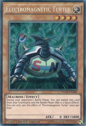 Electromagnetic Turtle (YGLD-ENA00) - King of Games: Yugi's Legendary Decks Limited