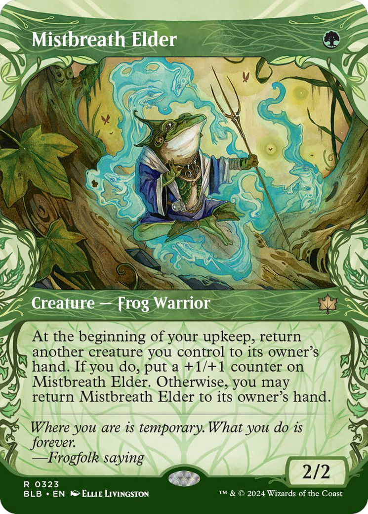 Mistbreath Elder (Showcase) [Bloomburrow] | The CG Realm