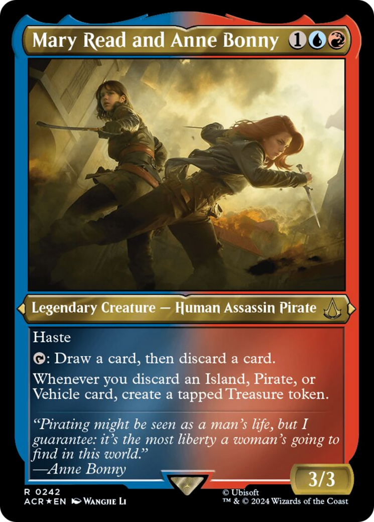 Mary Read and Anne Bonny (Foil Etched) [Assassin's Creed] | The CG Realm