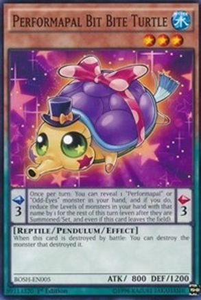 Performapal Bit Bite Turtle (BOSH-EN005) - Breakers of Shadow Unlimited