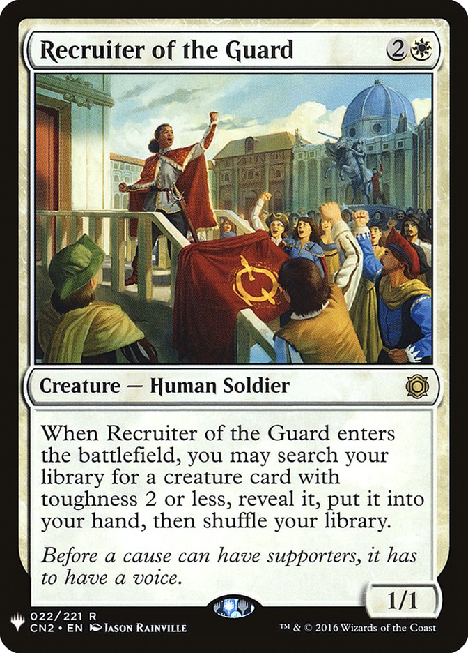 Recruiter of the Guard [Mystery Booster] | The CG Realm