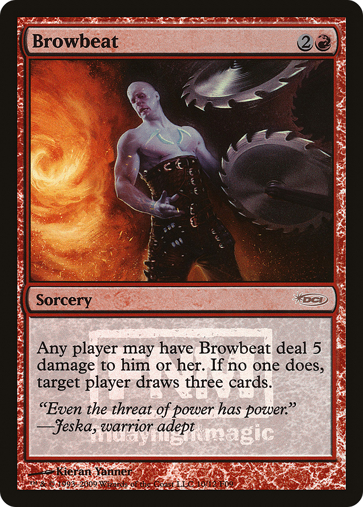 Browbeat (FNM-010) - Friday Night Magic 2009 Foil