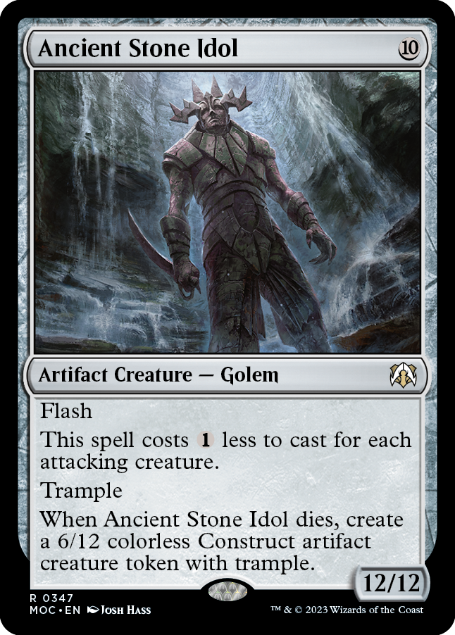 Ancient Stone Idol [March of the Machine Commander] | The CG Realm