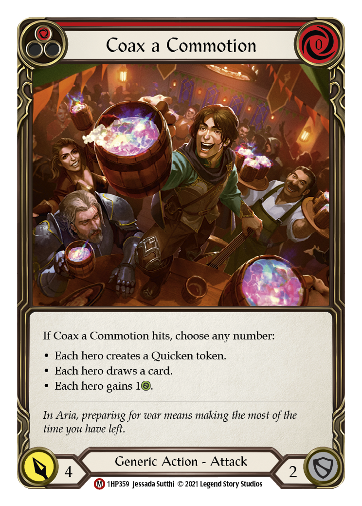 Coax a Commotion [1HP359] (History Pack 1) | The CG Realm