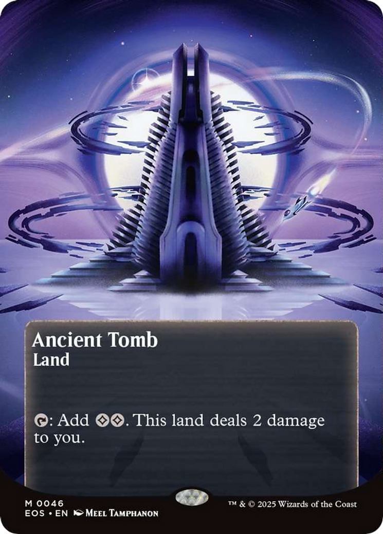 Ancient Tomb (0046) (Borderless) [Edge of Eternities: Stellar Sights] | The CG Realm
