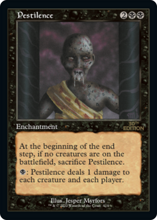 Pestilence (Retro Frame) (30A-414) - 30th Anniversary Edition