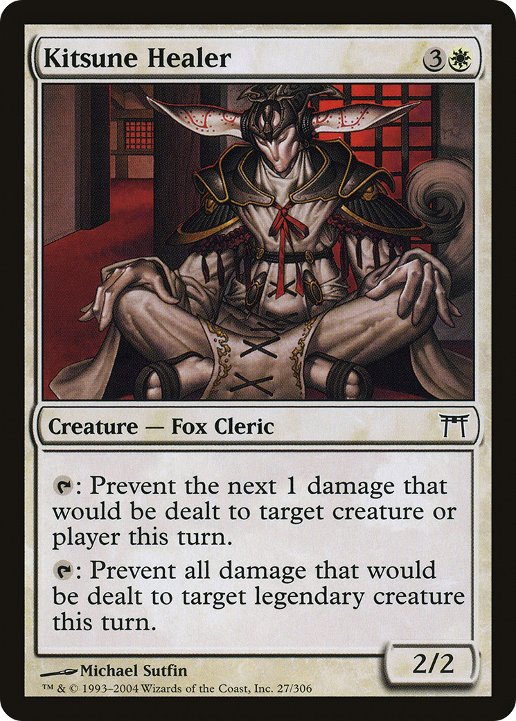 Kitsune Healer (CHK-027) - Champions of Kamigawa
