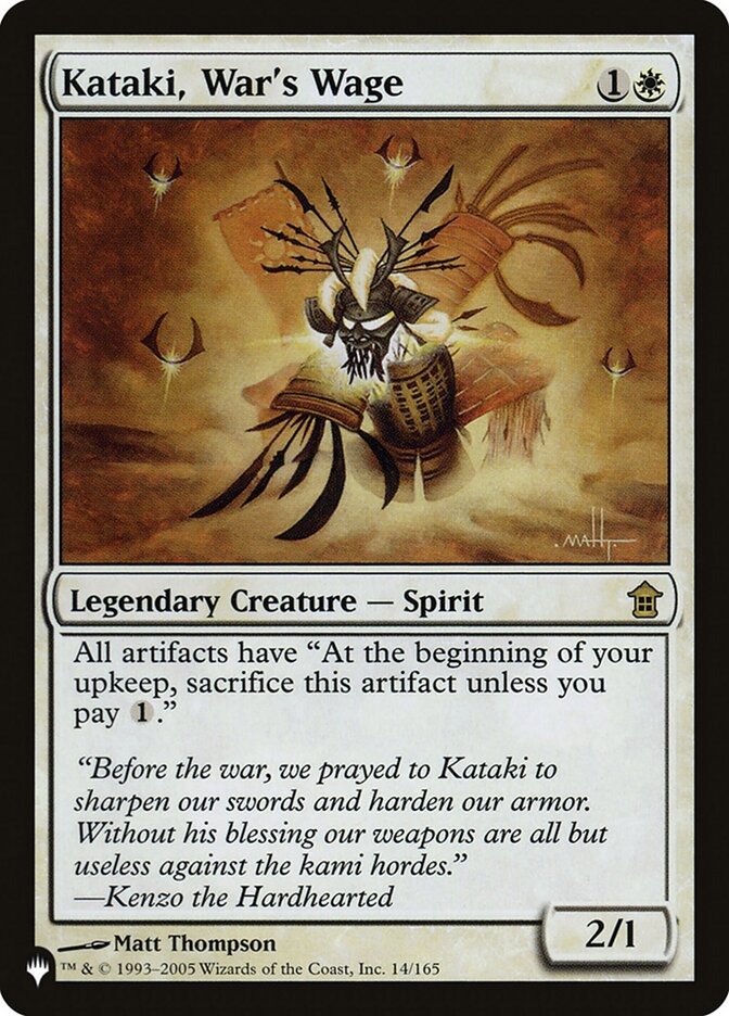 Kataki, War's Wage [The List] | The CG Realm