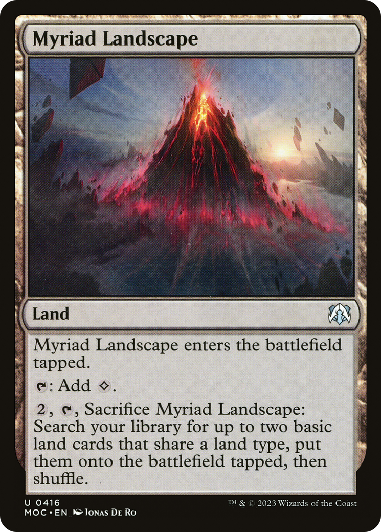 Myriad Landscape [March of the Machine Commander] | The CG Realm