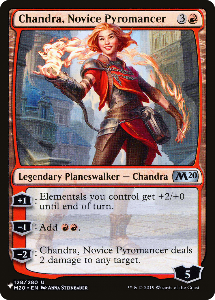 Chandra, Novice Pyromancer [The List] | The CG Realm