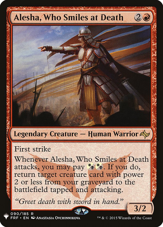 Alesha, Who Smiles at Death [Mystery Booster] | The CG Realm