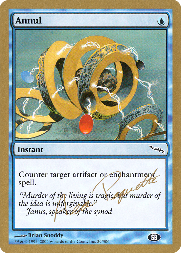 Annul - 2004 Aeo Paquette (MRD) (SB) (WCD-) - World Championship Decks 2004