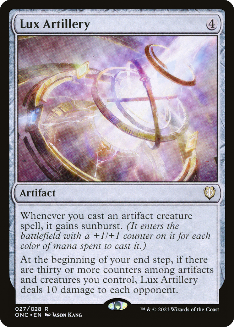 Lux Artillery [Phyrexia: All Will Be One Commander] | The CG Realm