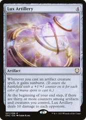 Lux Artillery [Phyrexia: All Will Be One Commander] | The CG Realm
