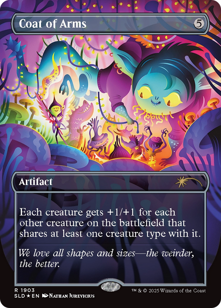 Coat of Arms (Double Rainbow Foil) [Secret Lair Drop Series] | The CG Realm