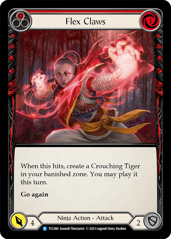 Flex Claws (Red) [TCC084] (Round the Table: TCC x LSS) | The CG Realm