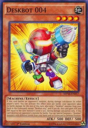 Deskbot 004 (MP16-EN017) - 2016 Mega-Tins Mega Pack Unlimited