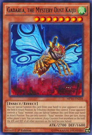 Gadarla, the Mystery Dust Kaiju (MP16-EN234) - 2016 Mega-Tins Mega Pack Unlimited