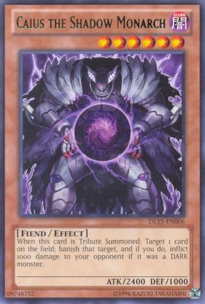 Caius the Shadow Monarch (Green) (DL15-EN006) - Duelist League Promo Unlimited
