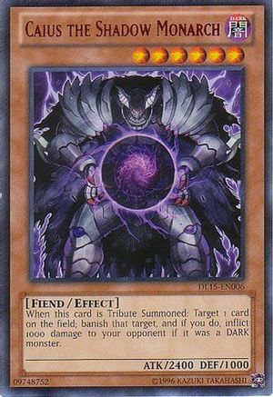 Caius the Shadow Monarch (Red) (DL15-EN006) - Duelist League Promo Unlimited