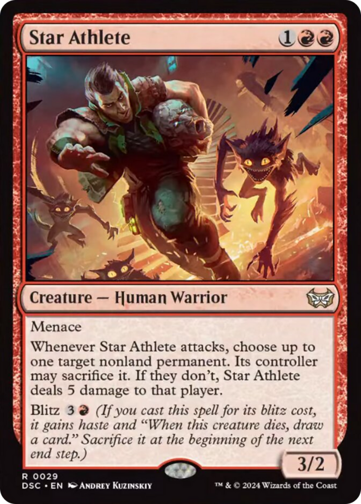 Star Athlete [Duskmourn: House of Horror Commander] | The CG Realm