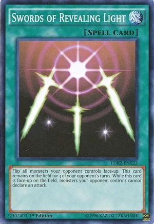 Swords of Revealing Light (LDK2-ENY23) - Legendary Decks II Unlimited