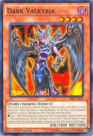 Dark Valkyria (LDK2-ENJ19) - Legendary Decks II Unlimited