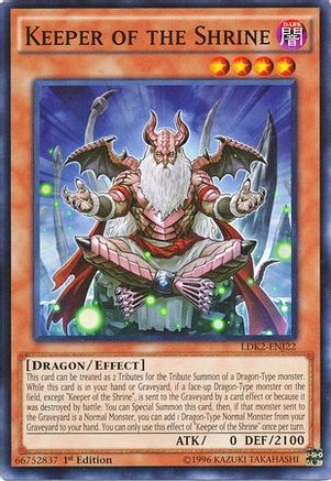 Keeper of the Shrine (LDK2-ENJ22) - Legendary Decks II Unlimited