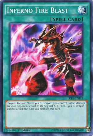 Inferno Fire Blast (LDK2-ENJ23) - Legendary Decks II Unlimited