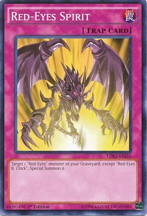 Red-Eyes Spirit (LDK2-ENJ35) - Legendary Decks II Unlimited