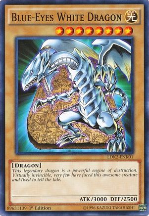 Blue-Eyes White Dragon (Version 4) (LDK2-ENK01) - Legendary Decks II Unlimited