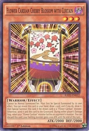 Flower Cardian Cherry Blossom with Curtain (RATE-EN012) - Raging Tempest Unlimited