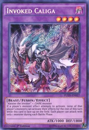 Invoked Caliga (FUEN-EN027) - Fusion Enforcers Unlimited